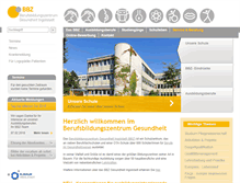 Tablet Screenshot of bbz-ingolstadt.de